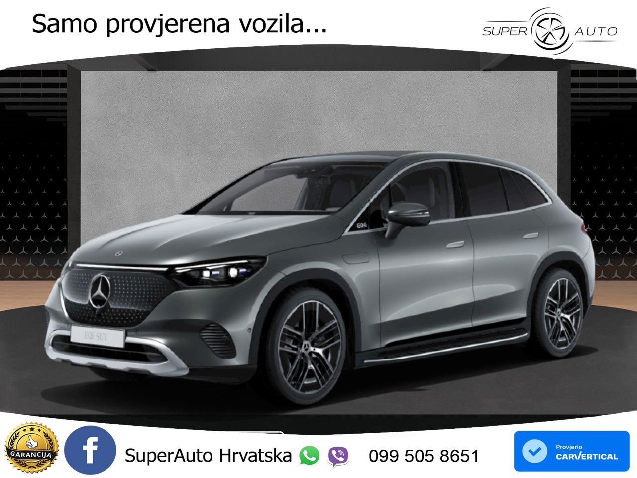 Mercedes EQE SUV 350 98 kWh (292 KS) 4MATIC LED+GR SJED+ACC
