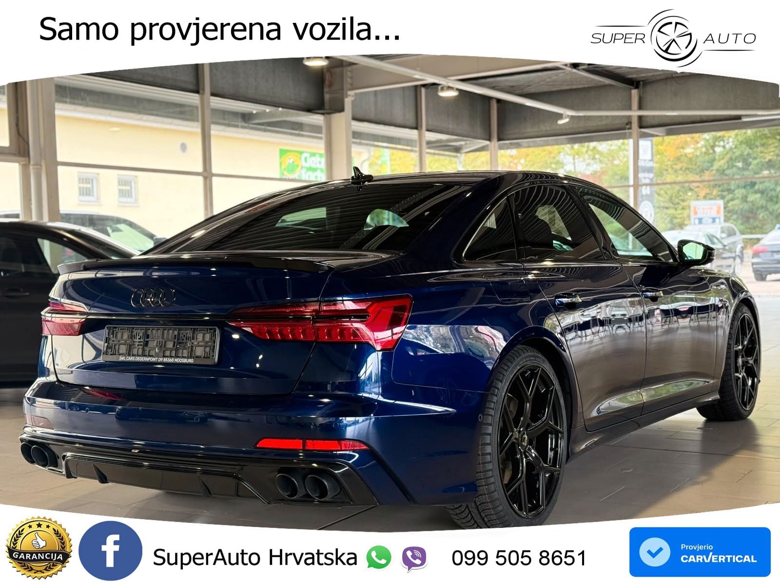 Audi A6 55 TFSI V6 (340 KS) quattro S tronic S line LED+GR SJED+ACC