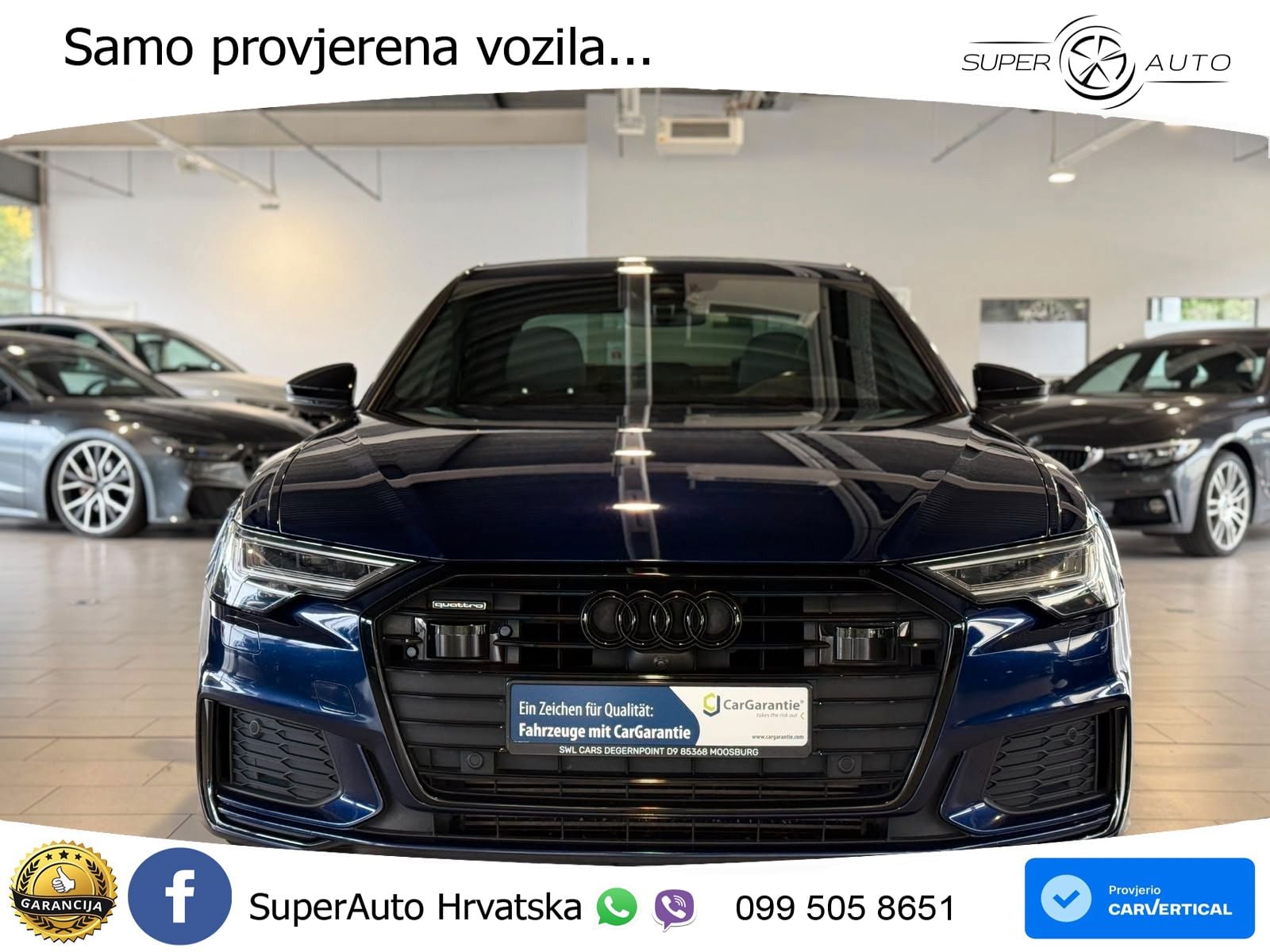 Audi A6 55 TFSI V6 (340 KS) quattro S tronic S line LED+GR SJED+ACC