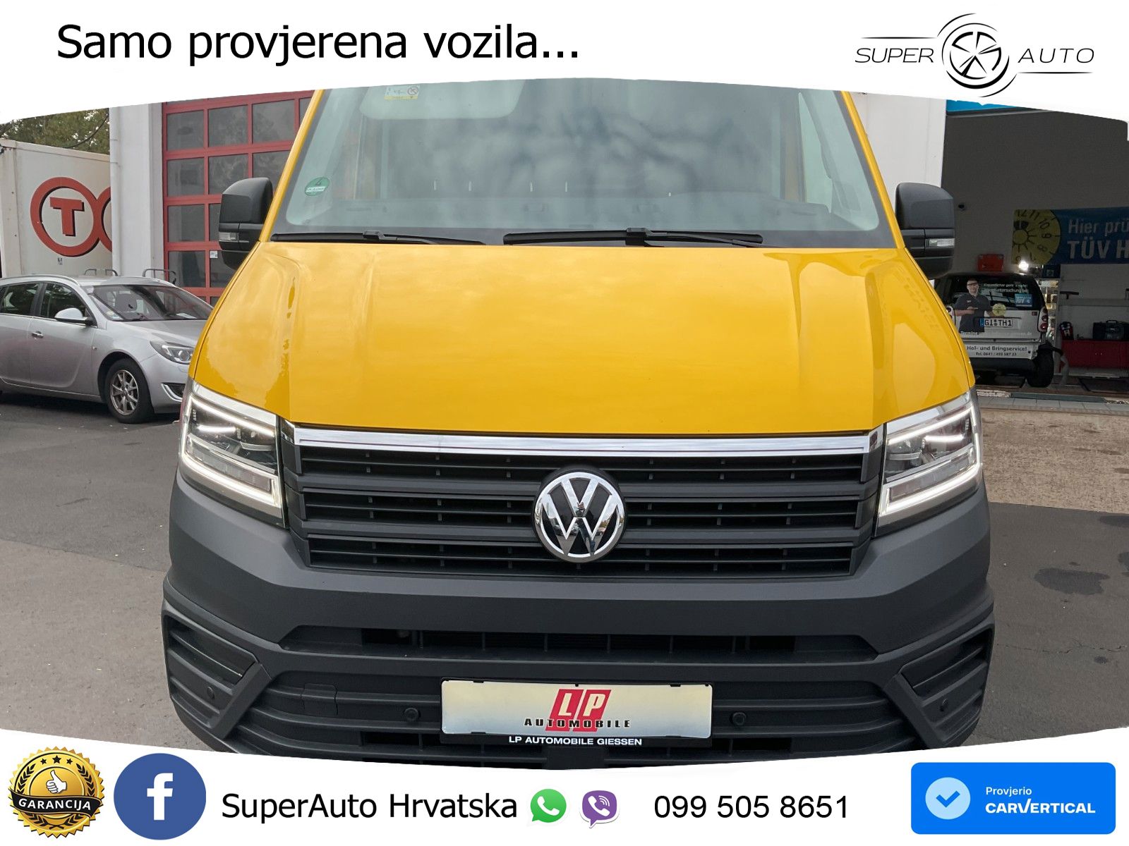 Volkswagen Crafter Kasten 35 mittellang AHK KEIN POST!!! 140 KS