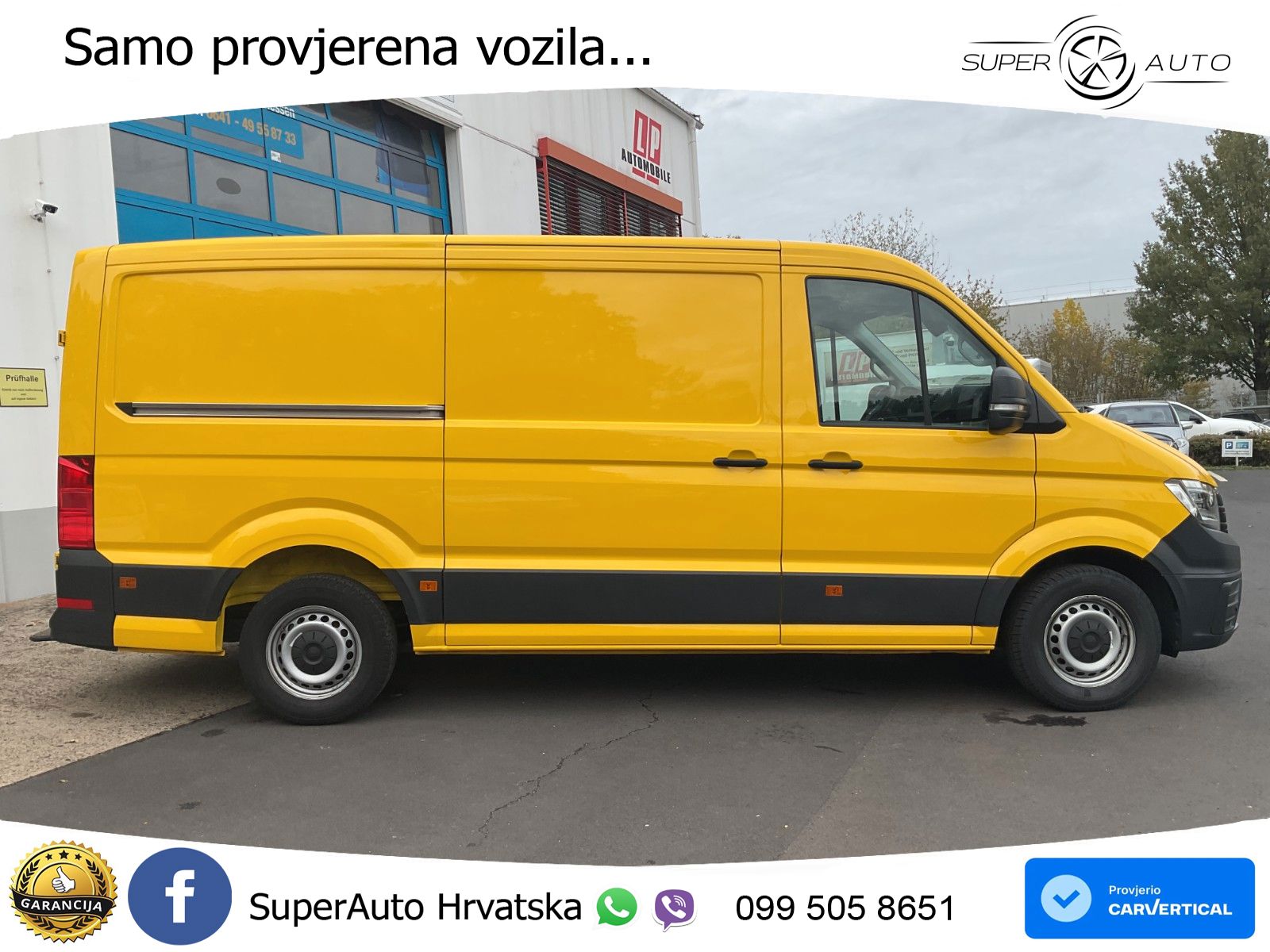 Volkswagen Crafter Kasten 35 mittellang AHK KEIN POST!!! 140 KS