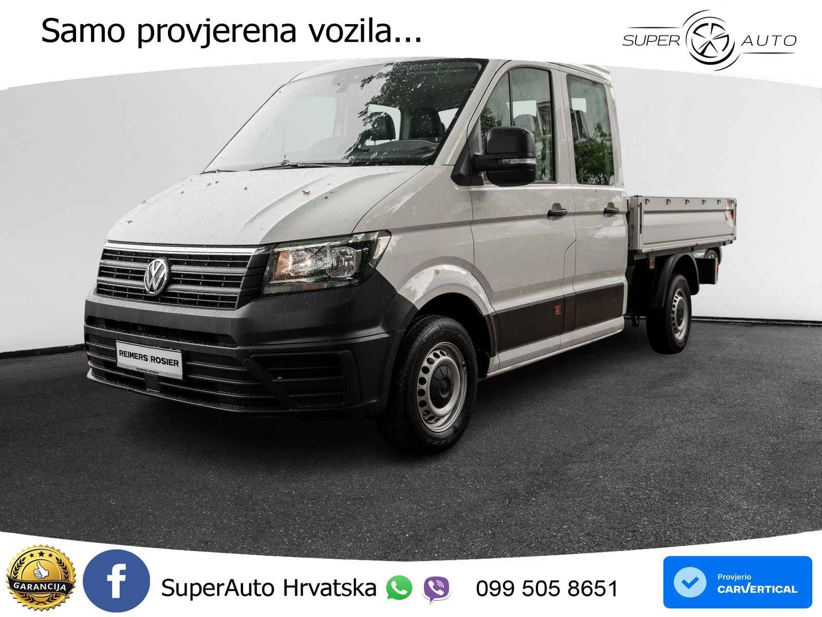 Volkswagen Crafter DOKA MR AHK Standh. 140 KS