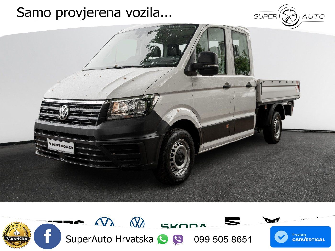 Volkswagen Crafter DOKA MR AHK Standh. 140 KS