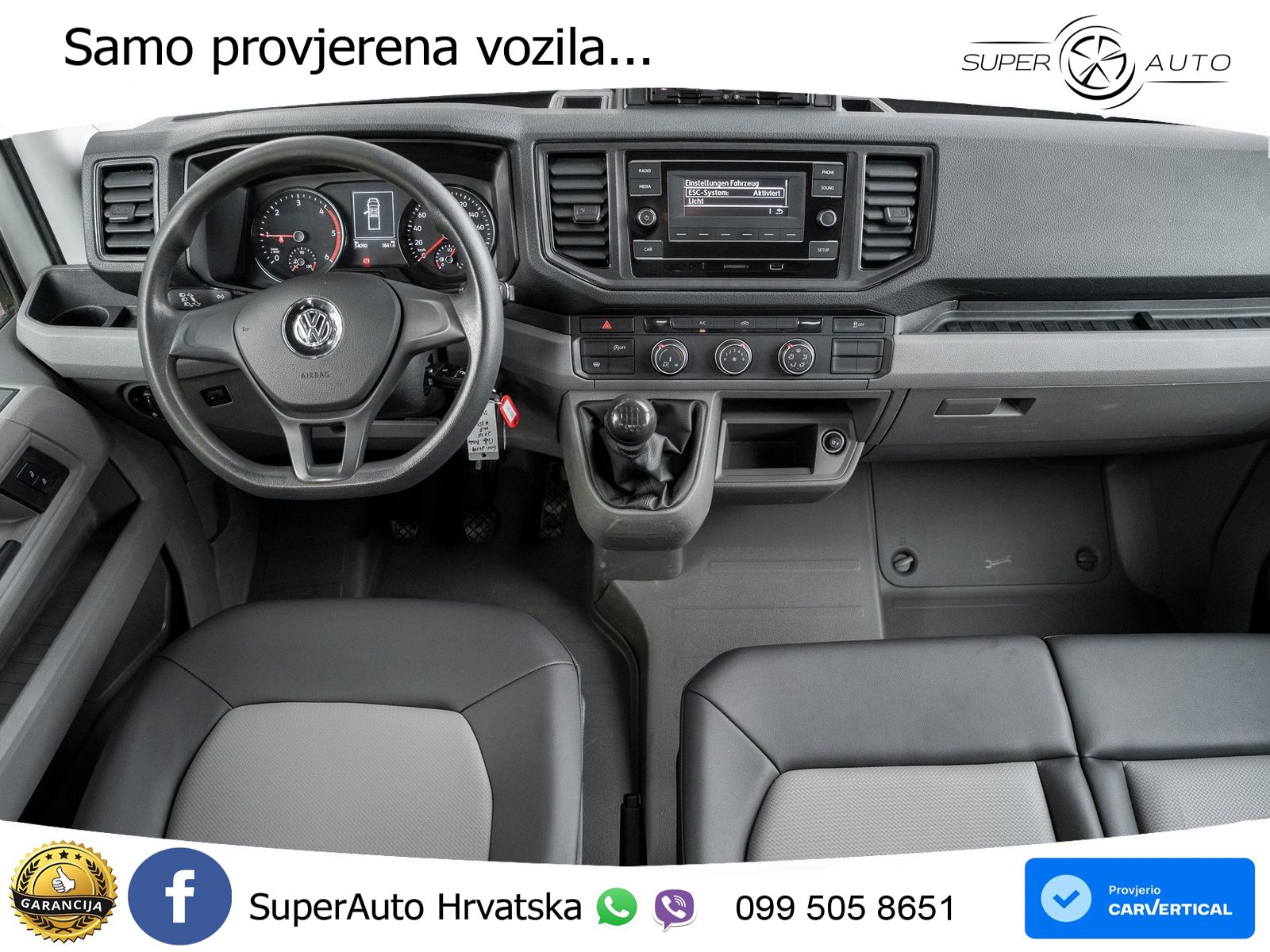 Volkswagen Crafter DOKA MR AHK Standh. 140 KS