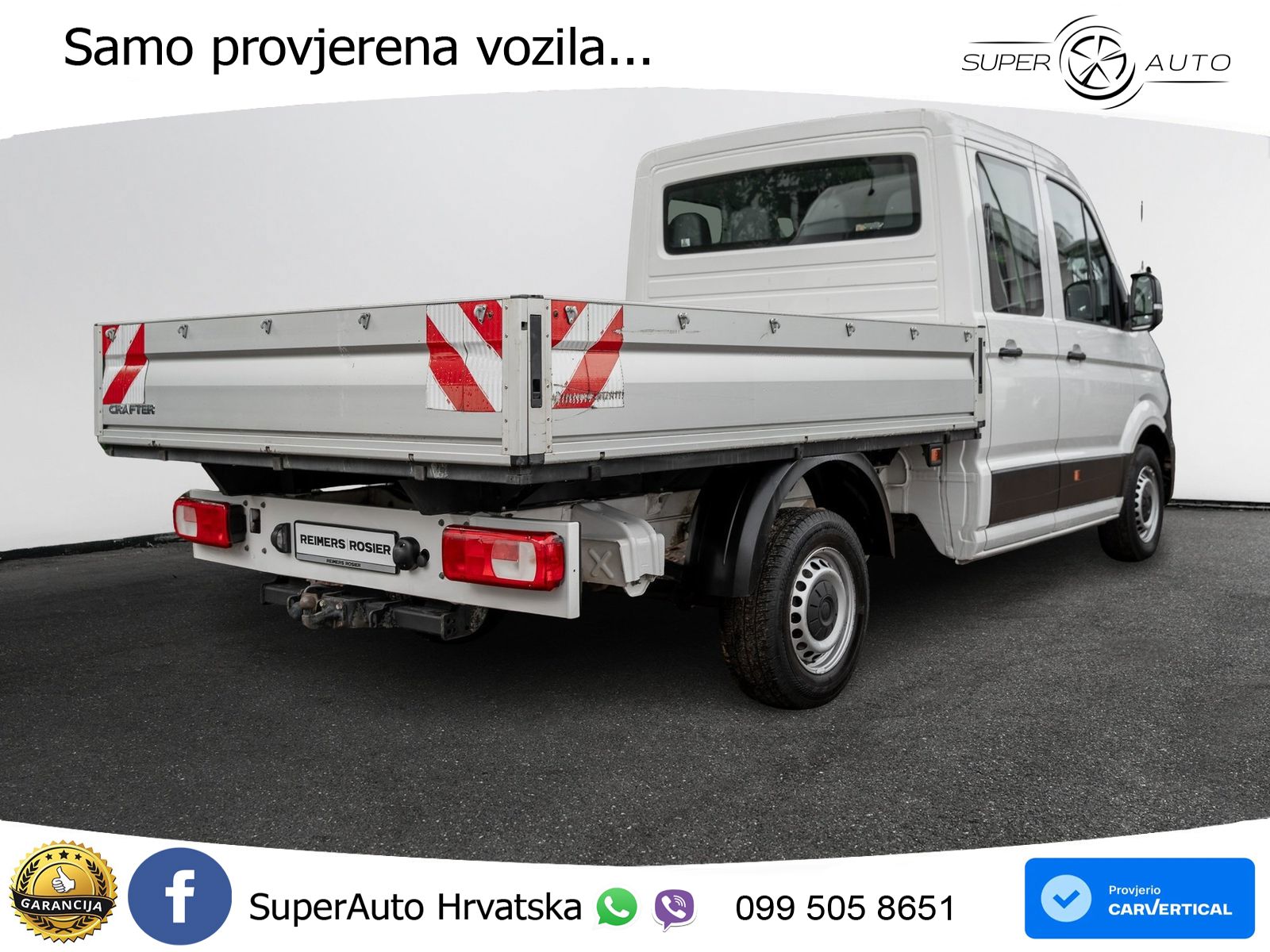 Volkswagen Crafter DOKA MR AHK Standh. 140 KS