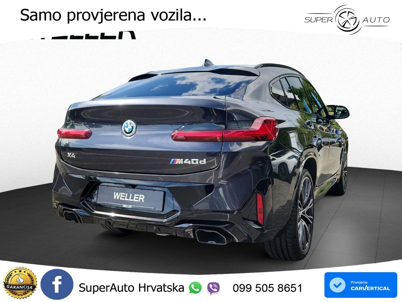 BMW X4 M40d (340 KS) xDrive Steptronic ACC+HEAD+GR SJED+360+PANO