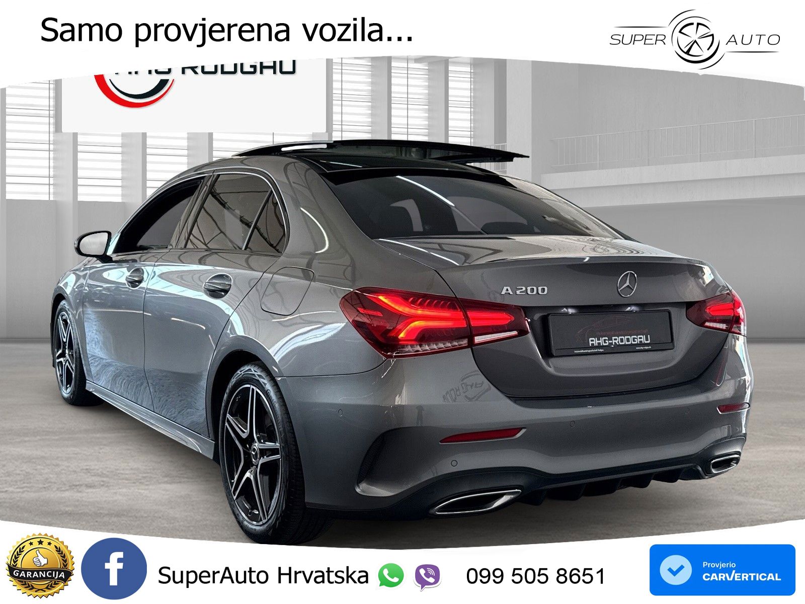 Mercedes-Benz A 200 7G-DCT AMG LED+GR SJED+ACC