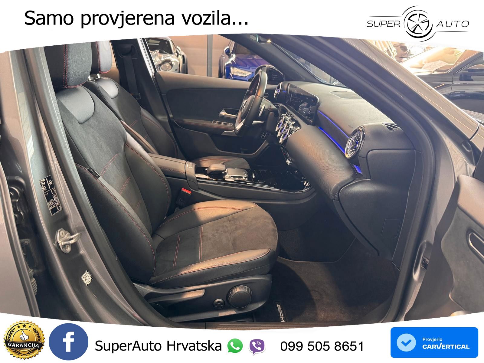 Mercedes-Benz A 200 7G-DCT AMG LED+GR SJED+ACC