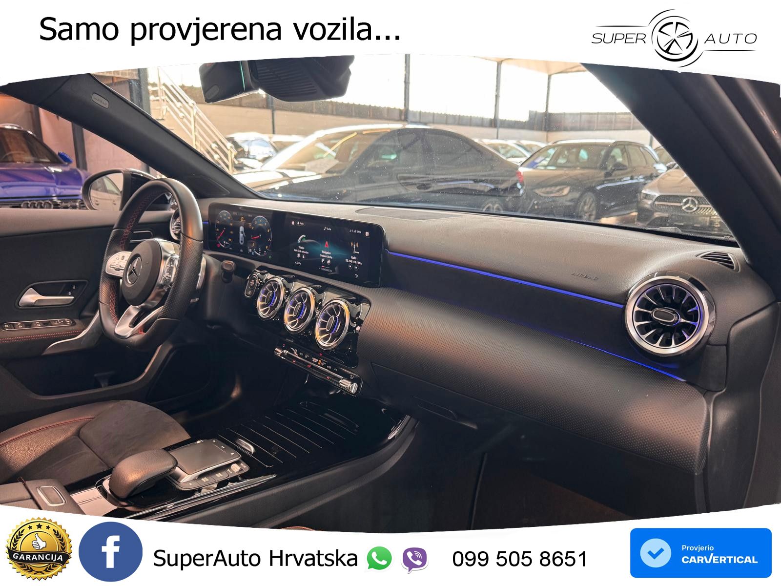 Mercedes-Benz A 200 7G-DCT AMG LED+GR SJED+ACC