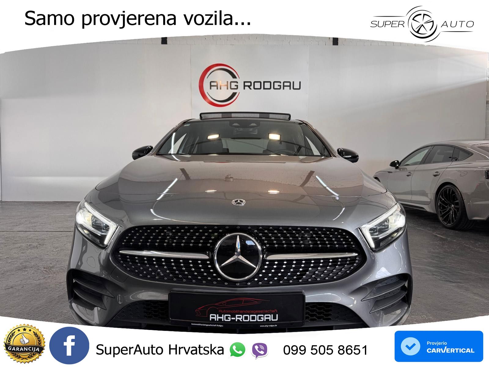 Mercedes-Benz A 200 7G-DCT AMG LED+GR SJED+ACC