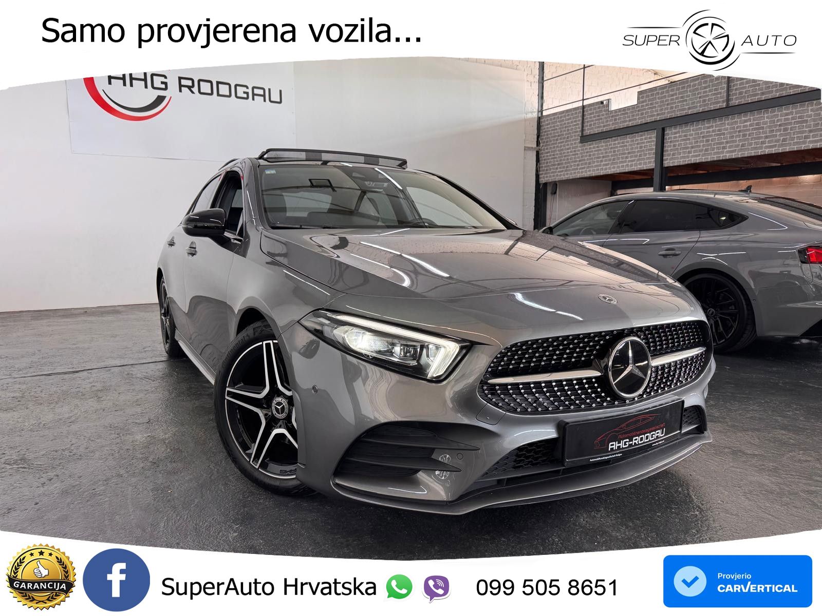 Mercedes-Benz A 200 7G-DCT AMG LED+GR SJED+ACC