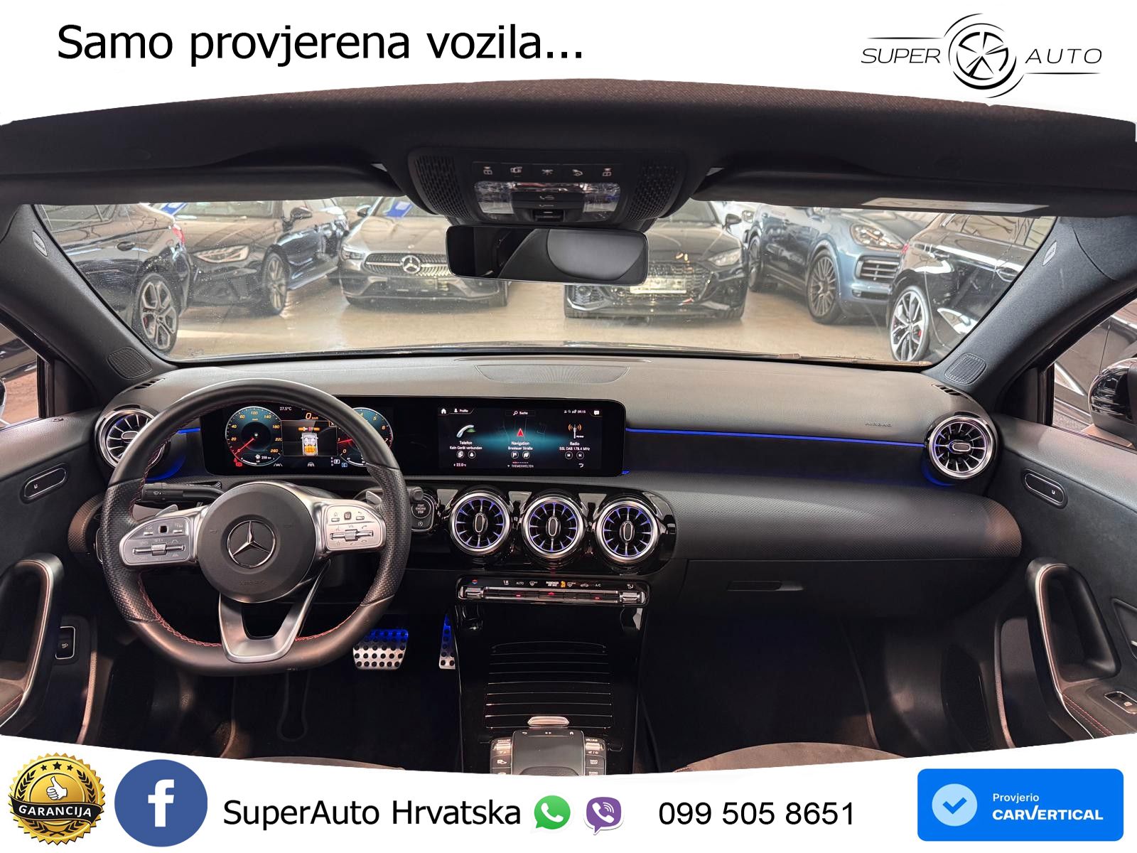 Mercedes-Benz A 200 7G-DCT AMG LED+GR SJED+ACC