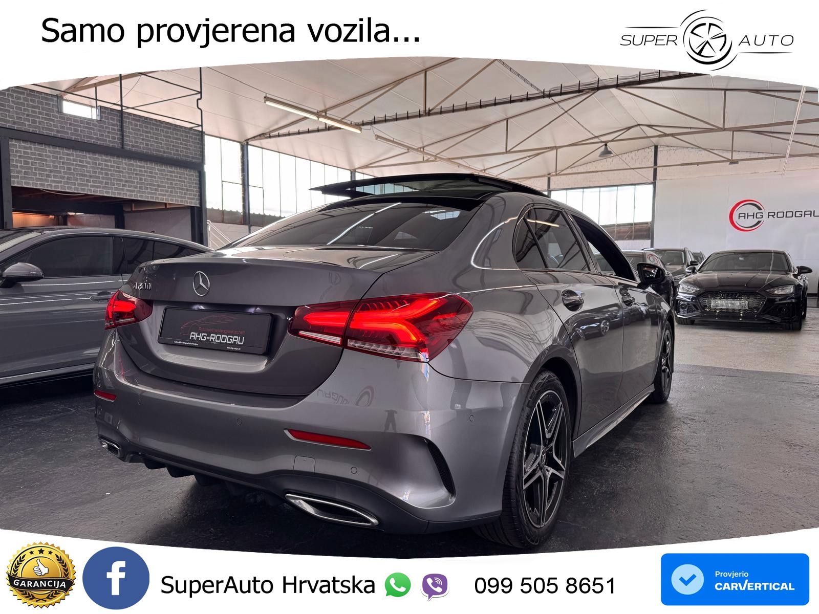 Mercedes-Benz A 200 7G-DCT AMG LED+GR SJED+ACC