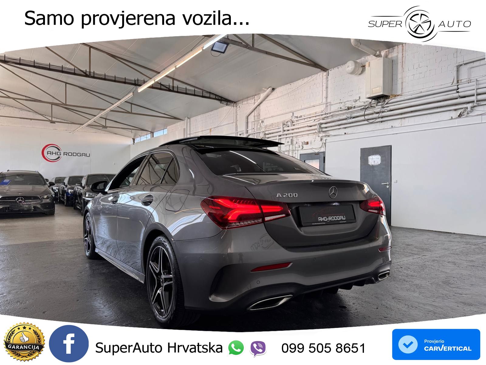 Mercedes-Benz A 200 7G-DCT AMG LED+GR SJED+ACC