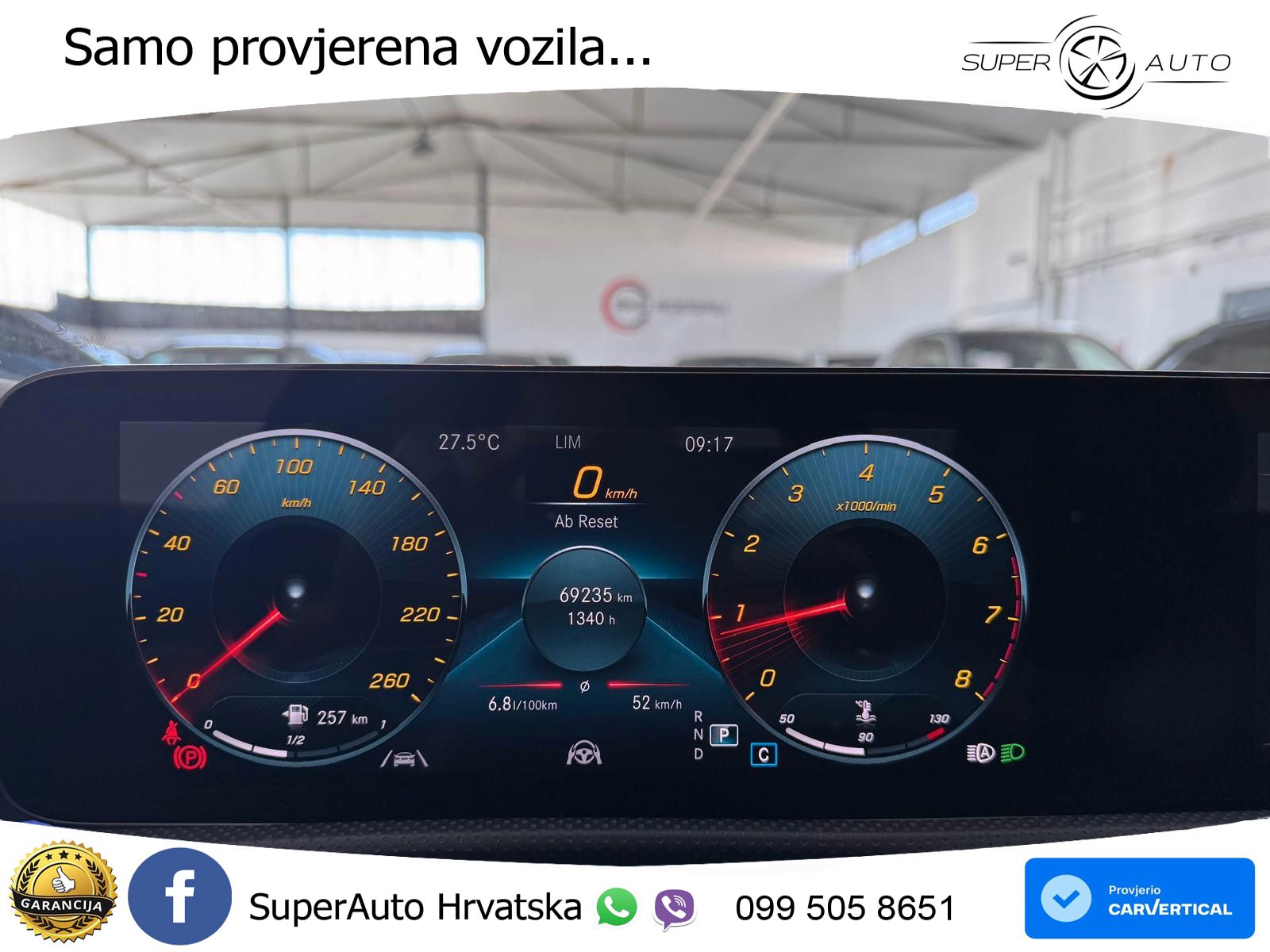 Mercedes-Benz A 200 7G-DCT AMG LED+GR SJED+ACC