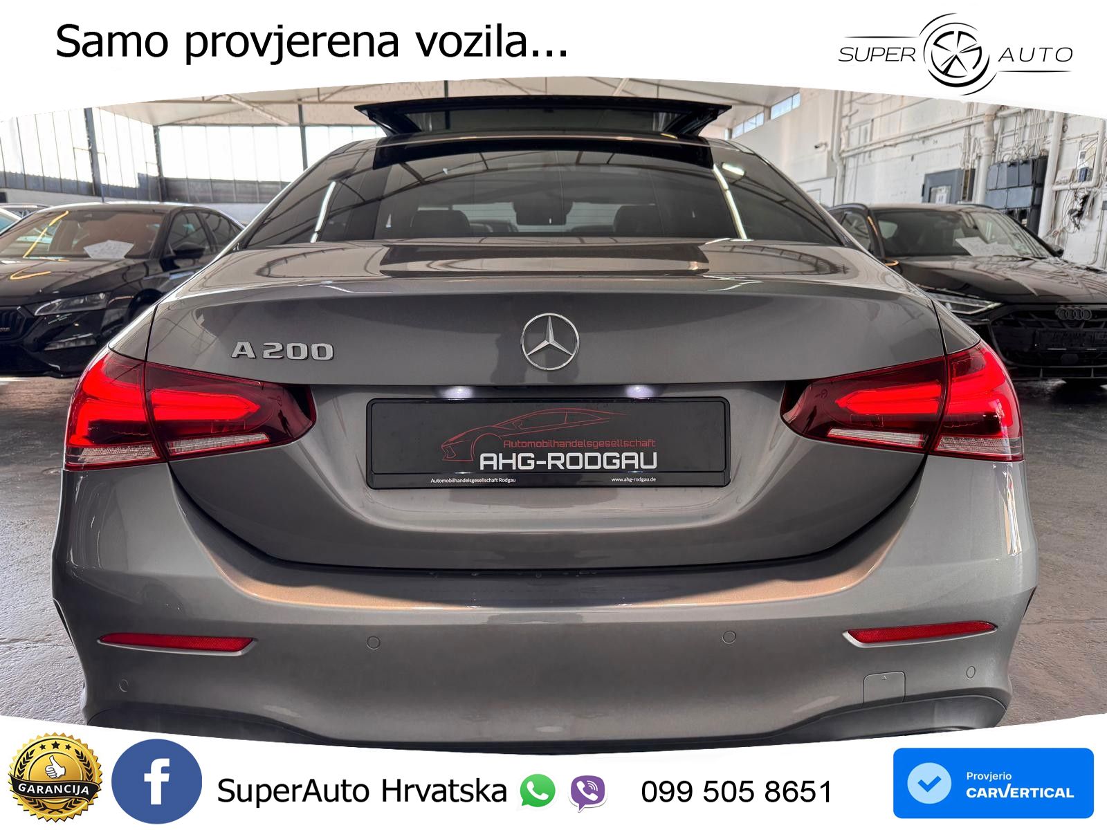 Mercedes-Benz A 200 7G-DCT AMG LED+GR SJED+ACC