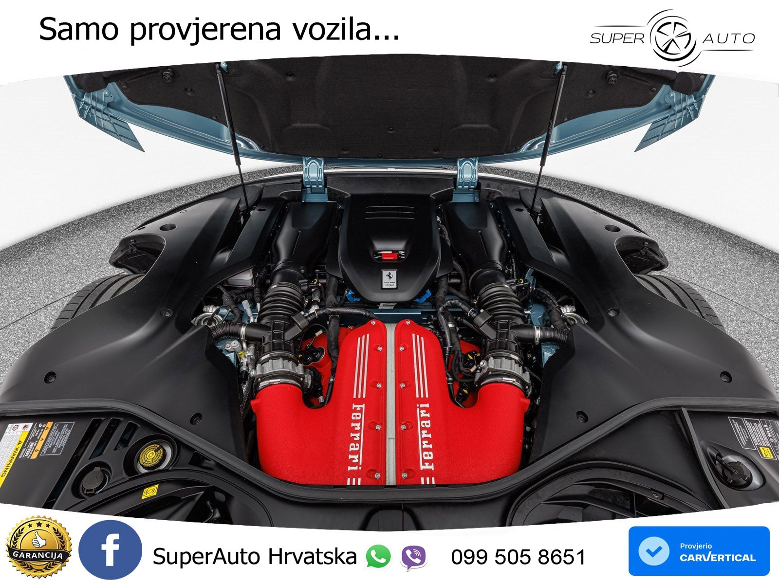 Ferrari 12Cilindri 6.5 V12 (830 KS) DCT ACC+HEAD+GR SJED+360+PANO
