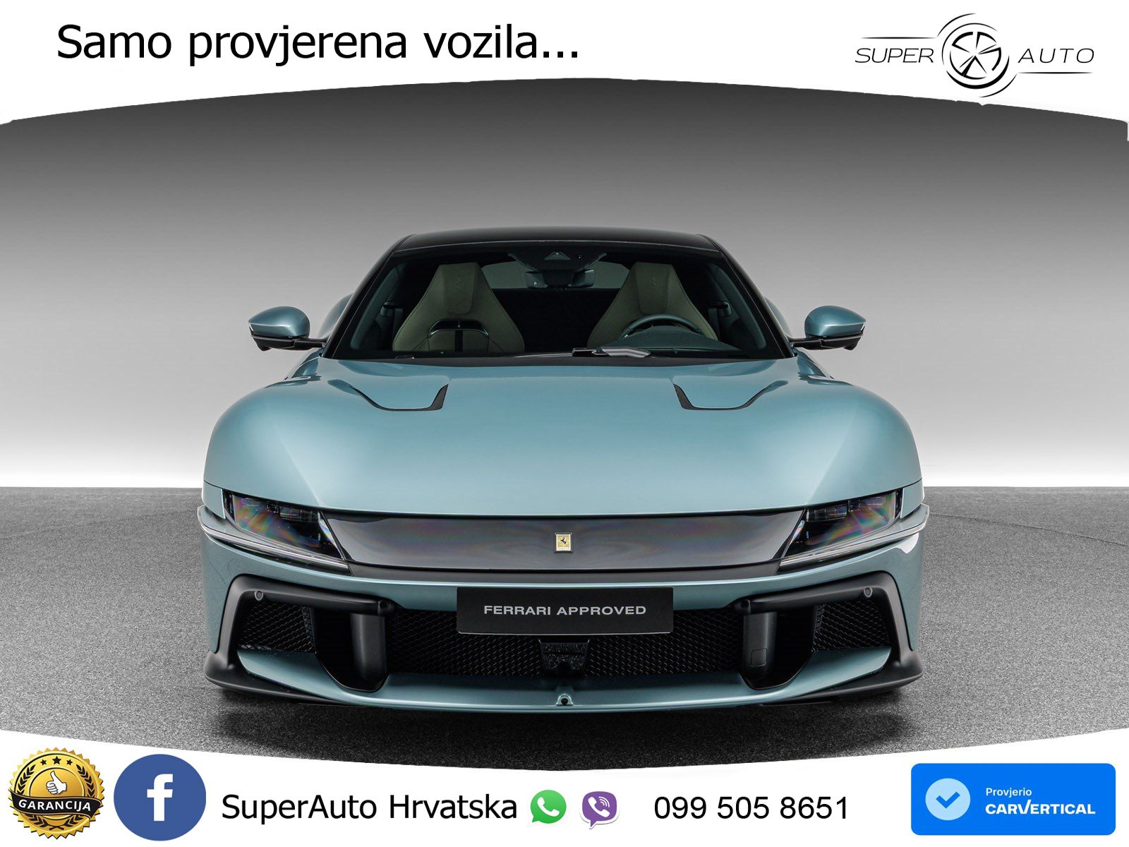 Ferrari 12Cilindri 6.5 V12 (830 KS) DCT ACC+HEAD+GR SJED+360+PANO