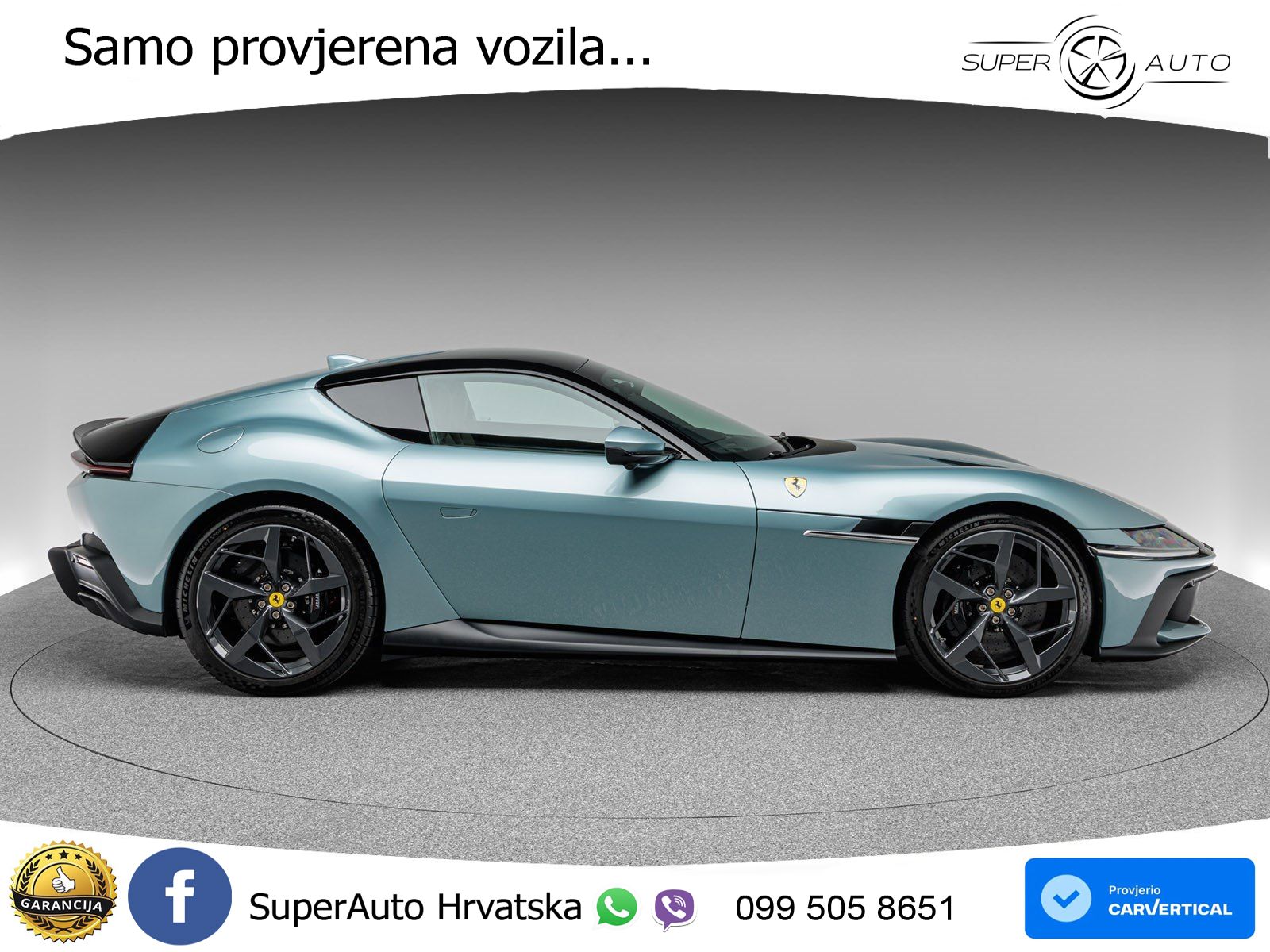 Ferrari 12Cilindri 6.5 V12 (830 KS) DCT ACC+HEAD+GR SJED+360+PANO