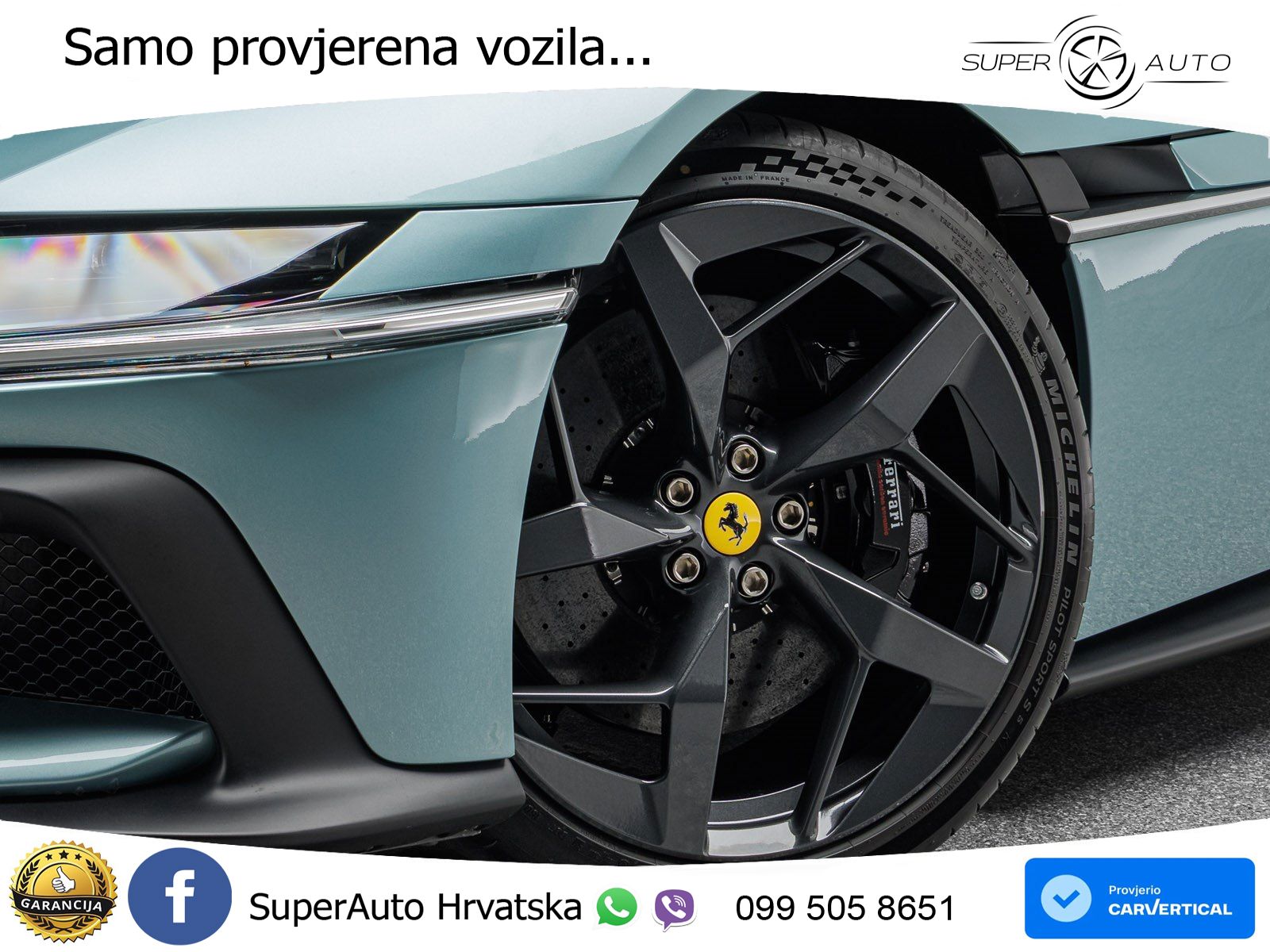 Ferrari 12Cilindri 6.5 V12 (830 KS) DCT ACC+HEAD+GR SJED+360+PANO