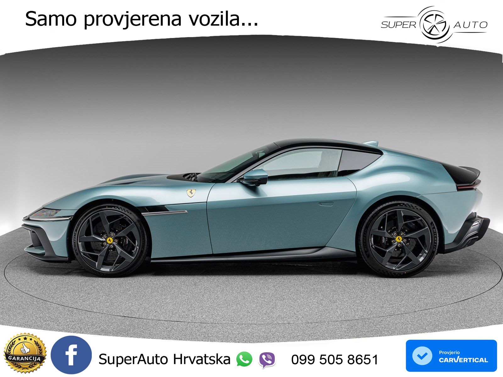 Ferrari 12Cilindri 6.5 V12 (830 KS) DCT ACC+HEAD+GR SJED+360+PANO