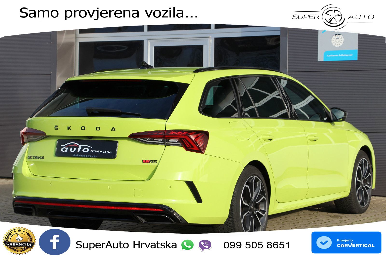 Škoda Octavia Combi RS 2.0 TDI (200 KS) DSG