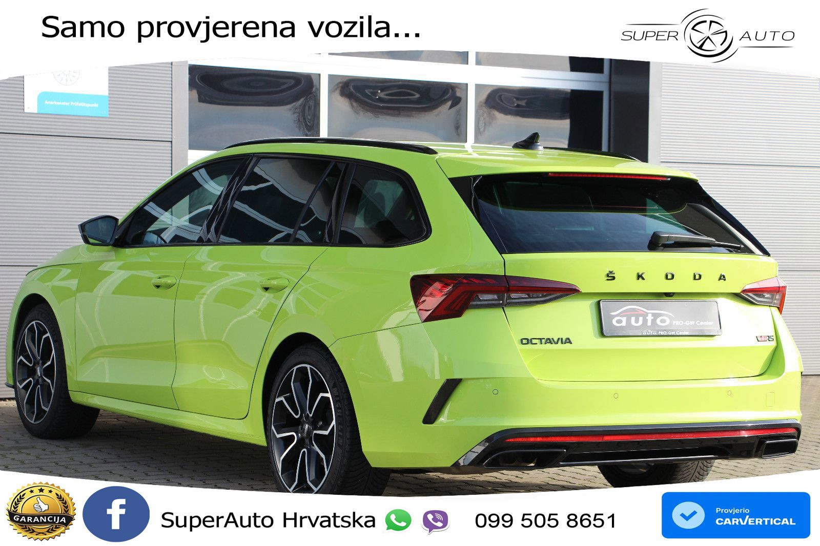 Škoda Octavia Combi RS 2.0 TDI (200 KS) DSG