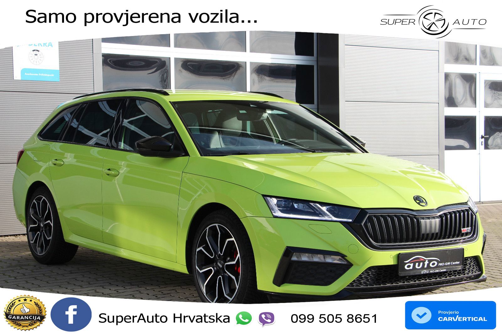 Škoda Octavia Combi RS 2.0 TDI (200 KS) DSG
