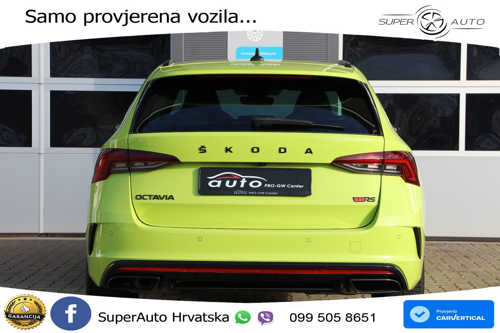 Škoda Octavia Combi RS 2.0 TDI (200 KS) DSG