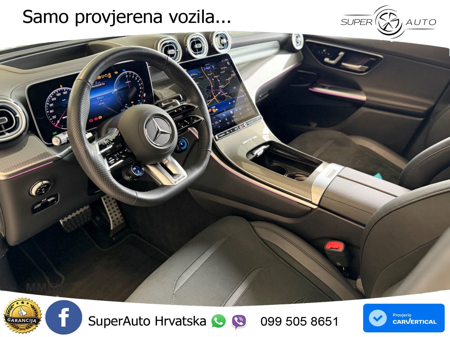 Mercedes AMG GLC 63 S E PERFORMANCE (680 KS) 4MATIC+ AMG SPEEDSHIFT MCT 9G ACC+HEAD+4xGR SJED+360+PANO
