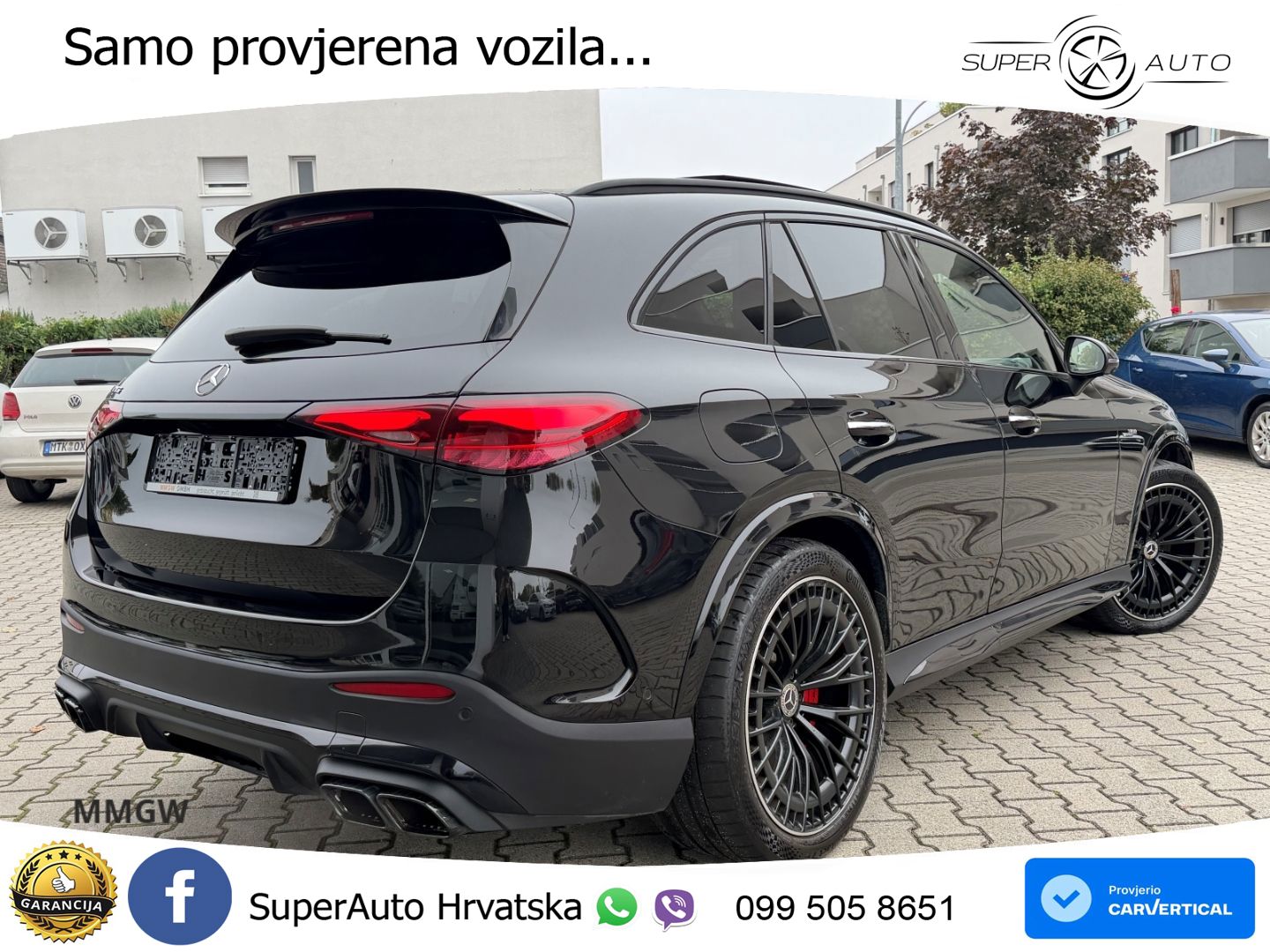 Mercedes AMG GLC 63 S E PERFORMANCE (680 KS) 4MATIC+ AMG SPEEDSHIFT MCT 9G ACC+HEAD+4xGR SJED+360+PANO