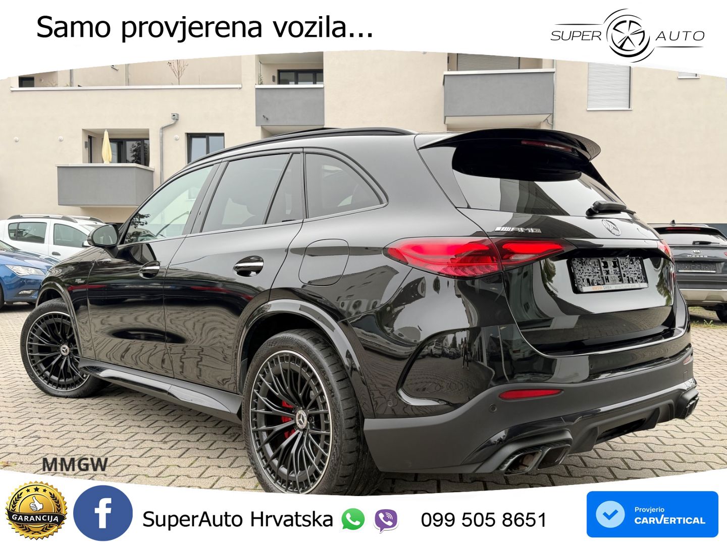 Mercedes AMG GLC 63 S E PERFORMANCE (680 KS) 4MATIC+ AMG SPEEDSHIFT MCT 9G ACC+HEAD+4xGR SJED+360+PANO
