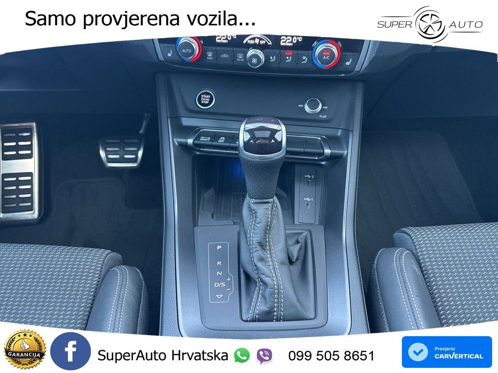 Audi Q3 II Sportback 45 TFSI (245 KS) quattro S tronic S line LED+GR SJED+ACC