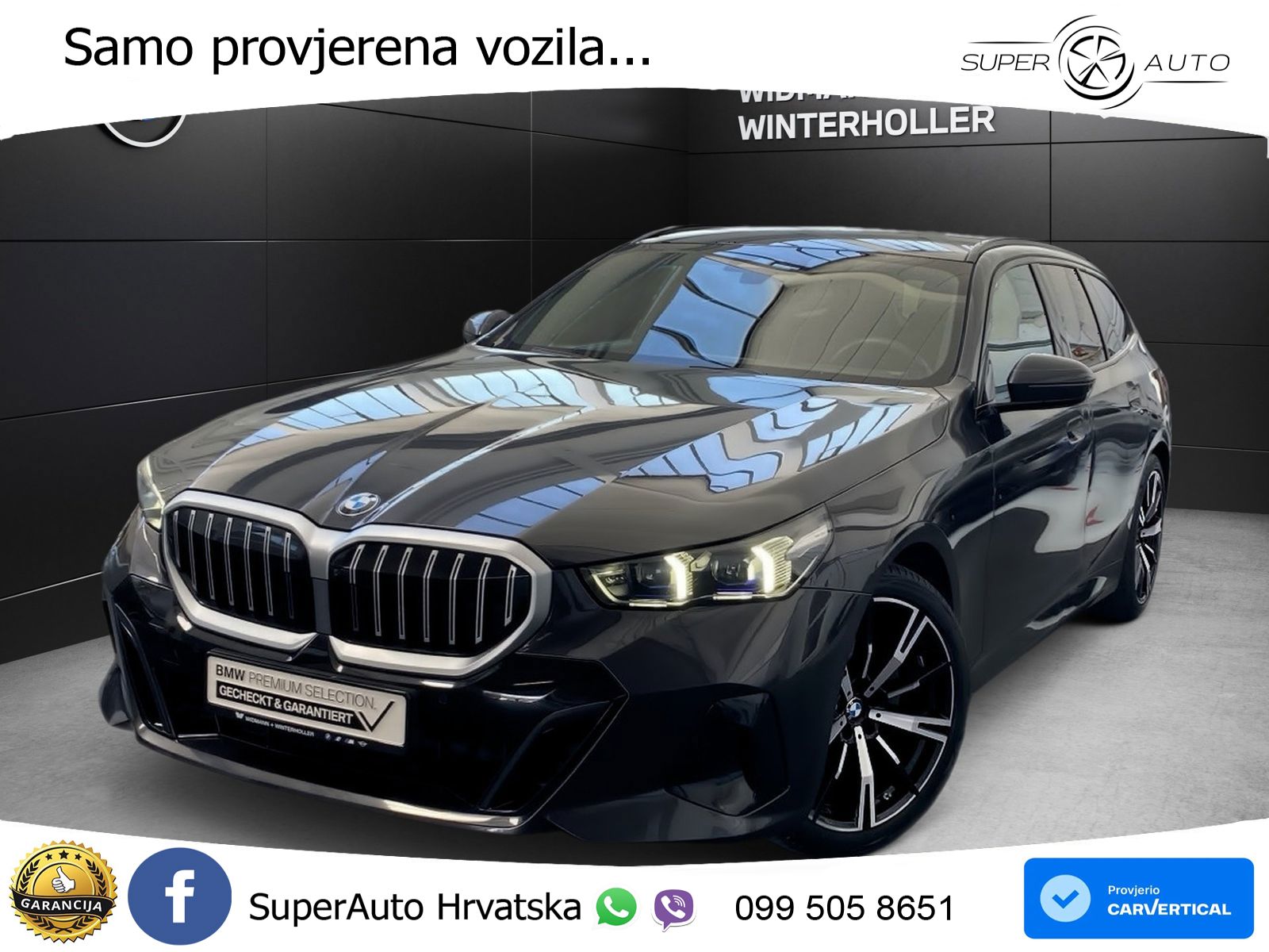 BMW 520d Touring (197 KS) xDrive Steptronic M Sport LED+GR SJED+ACC
