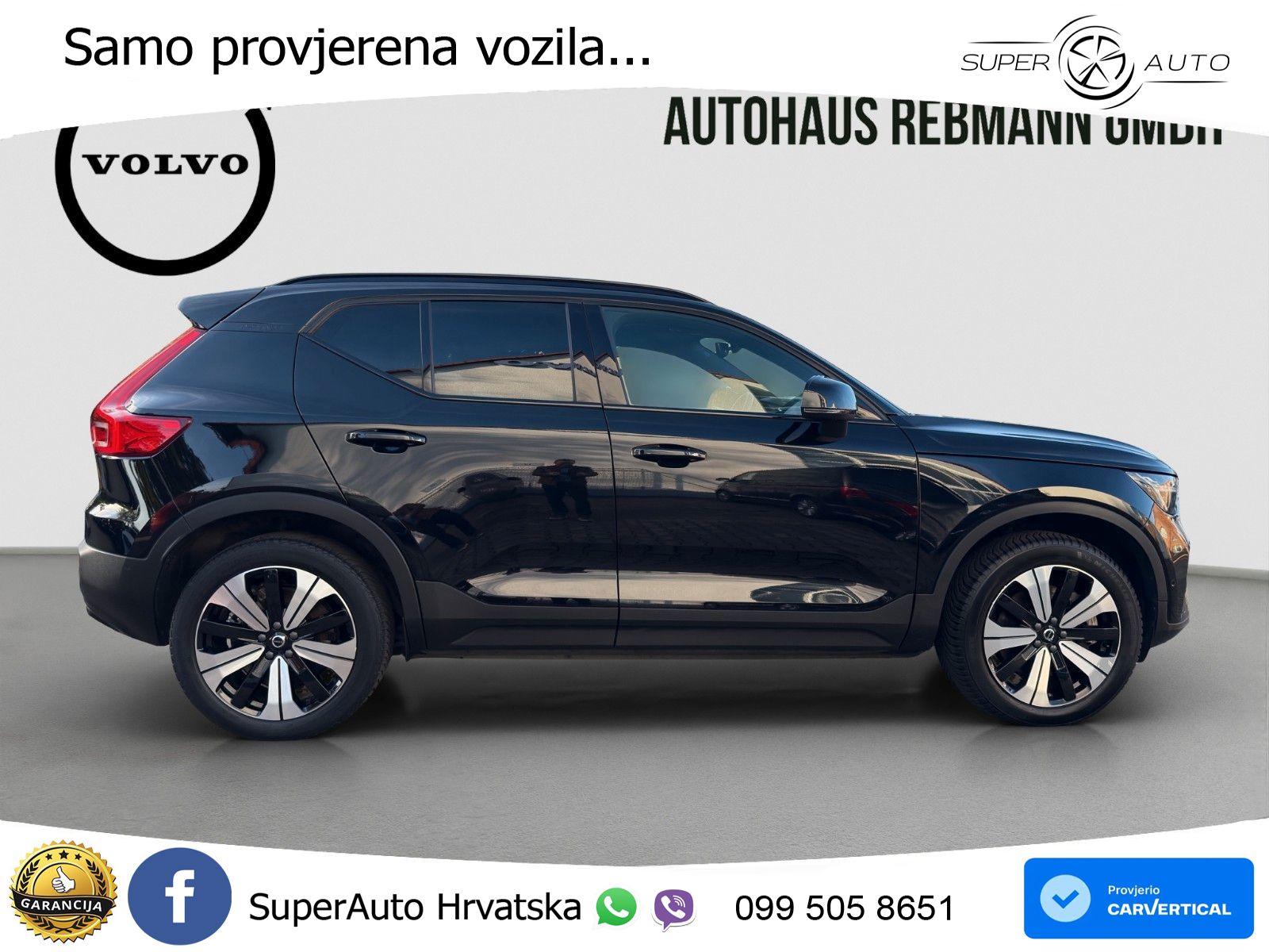 Volvo XC40 Recharge Twin 78 kWh 408 KS AWD LED+GR SJED+ACC