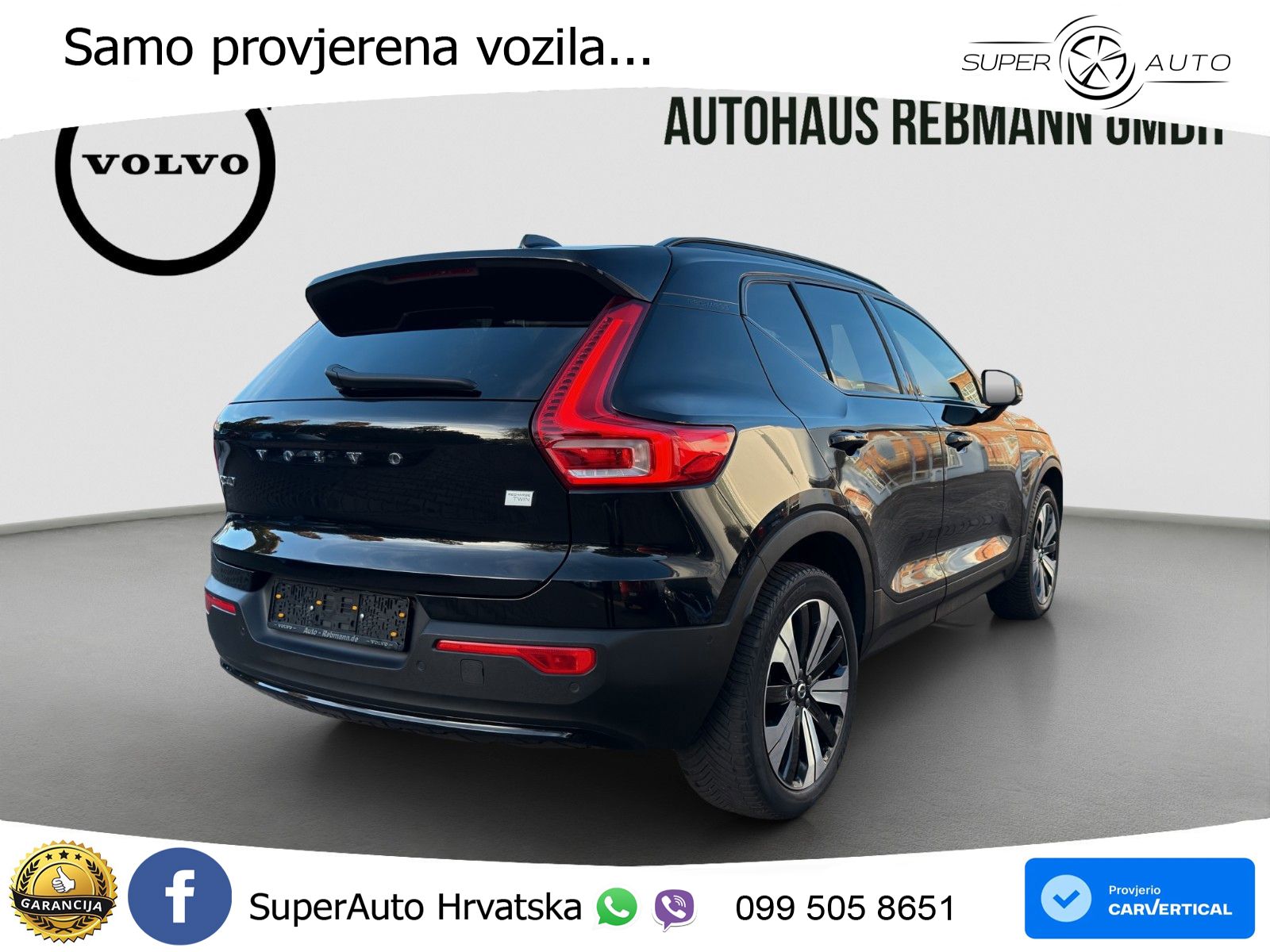 Volvo XC40 Recharge Twin 78 kWh 408 KS AWD LED+GR SJED+ACC