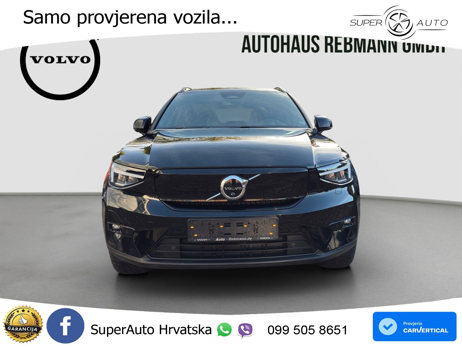 Volvo XC40 Recharge Twin 78 kWh 408 KS AWD LED+GR SJED+ACC