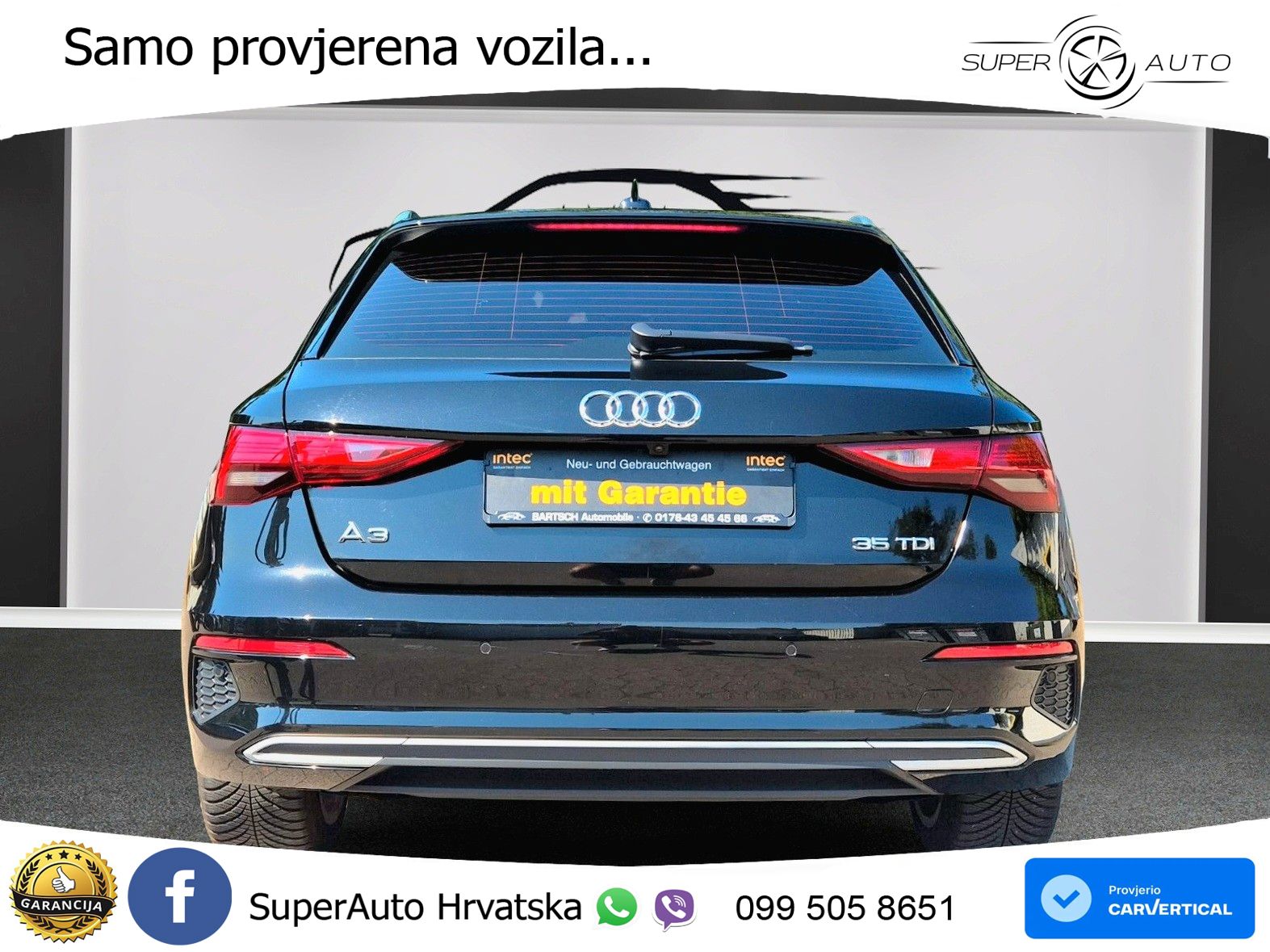 Audi A3 35 TDI (150 KS) S tronic