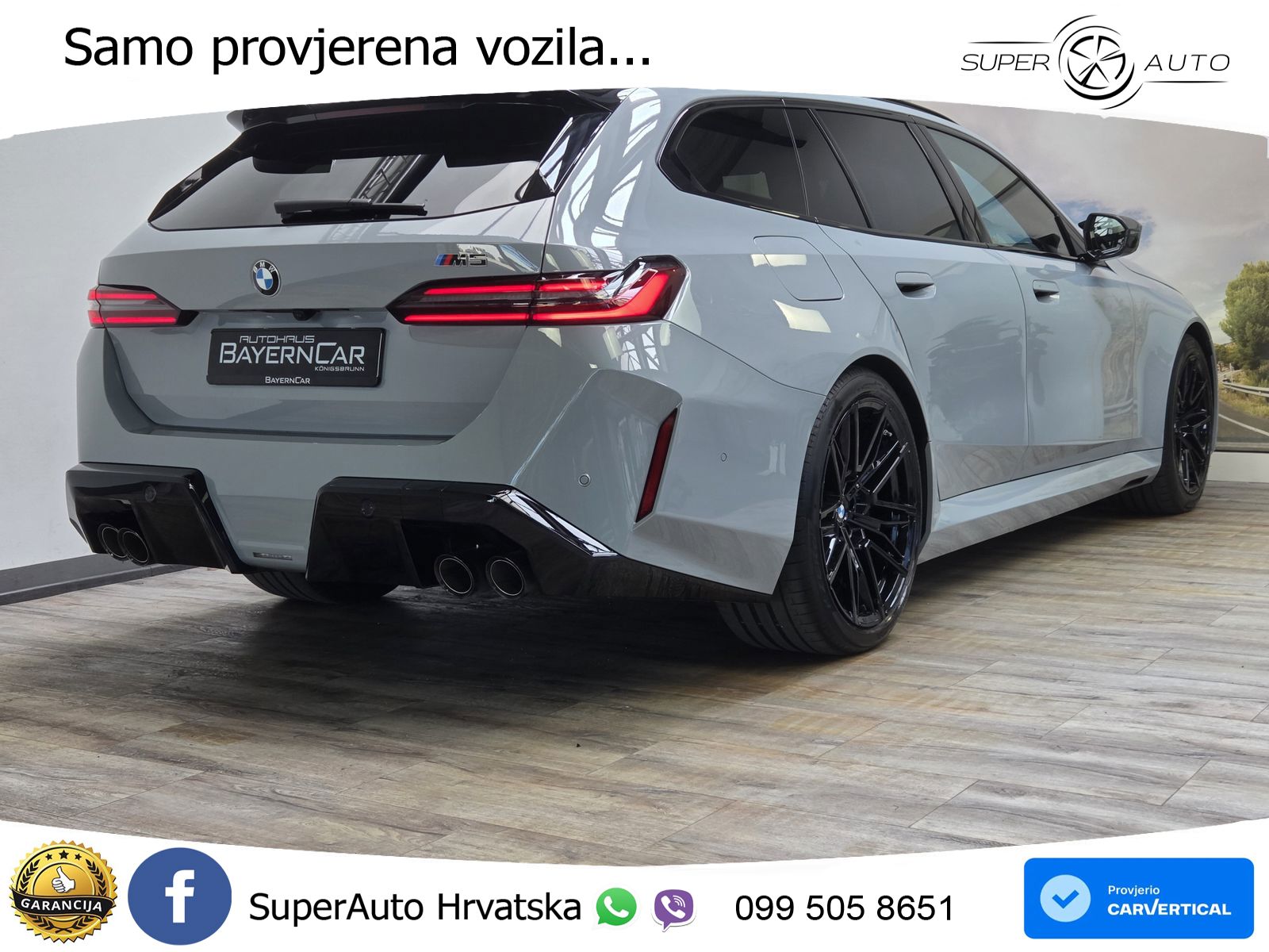 BMW M5 Touring 4.4 V8 (727 KS) xDrive Steptronic LED+GR SJED+ACC