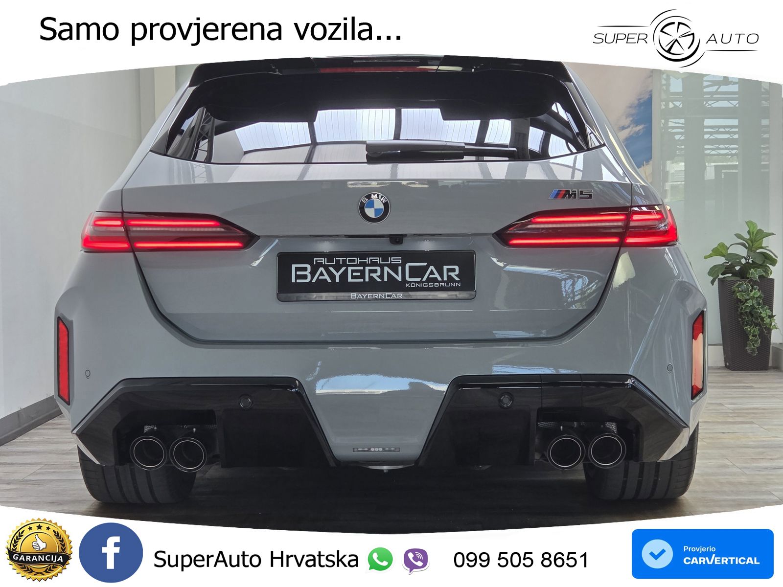 BMW M5 Touring 4.4 V8 (727 KS) xDrive Steptronic LED+GR SJED+ACC