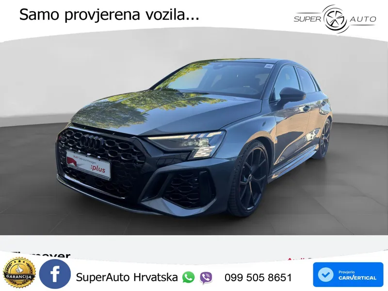 Audi RS3 Sedan 2.5 TFSI (400 KS) quattro S tronic MATRIX+GR SJED+KAM