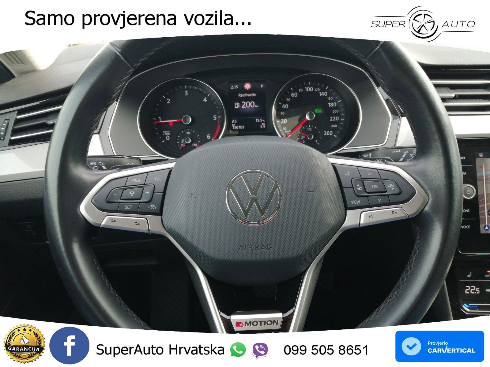 Volkswagen Passat Variant 2.0 TDI (200 KS) 4MOTION DSG R-Line LED+GR SJED+ACC