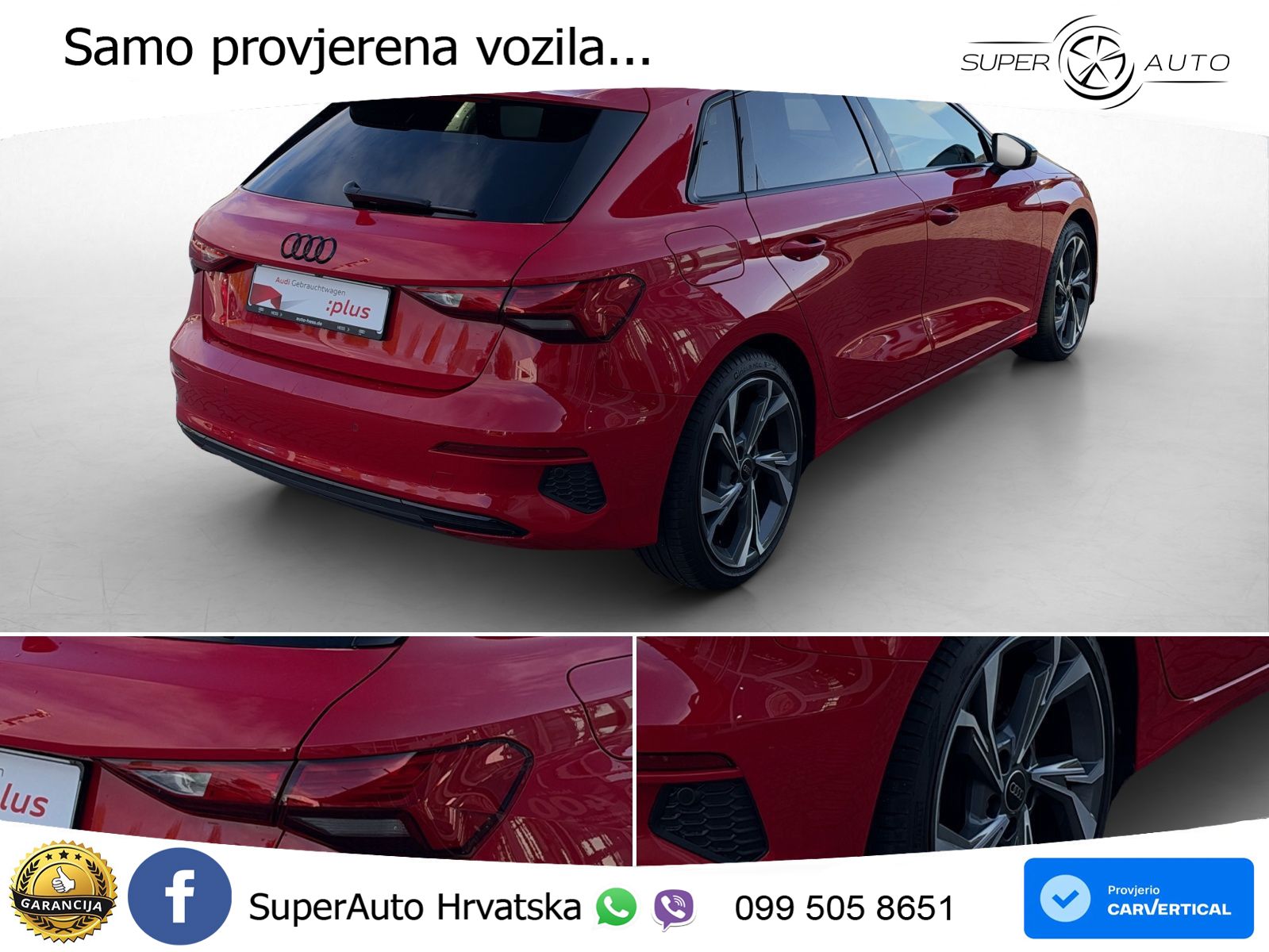 Audi A3 35 TFSI (150 KS) S tronic S line LED+GR SJED+ACC