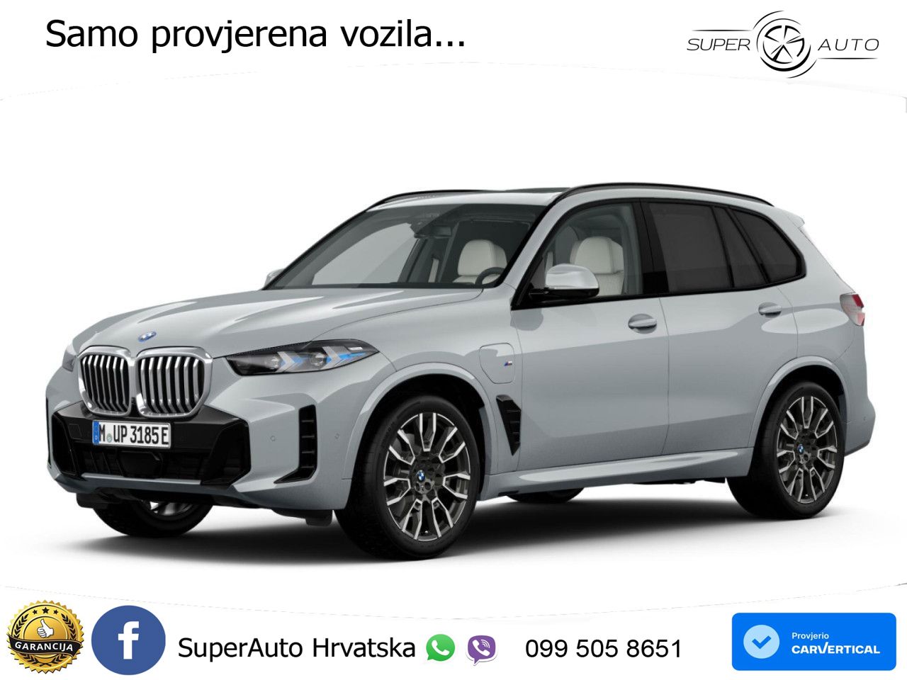 BMW X5 50e (489 KS) xDrive Steptronic M Sport ACC+HEAD+4xGR SJED+360+PANO