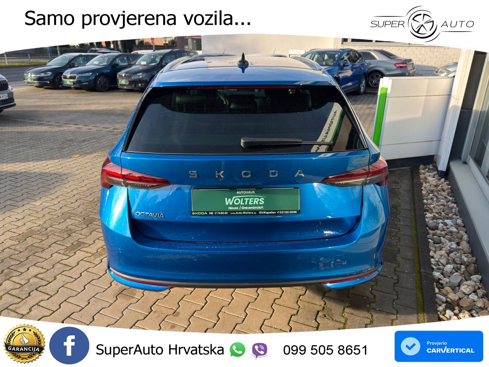 Škoda Octavia Combi 1.5 TSI (150 KS) DSG LED+GR SJED+ACC