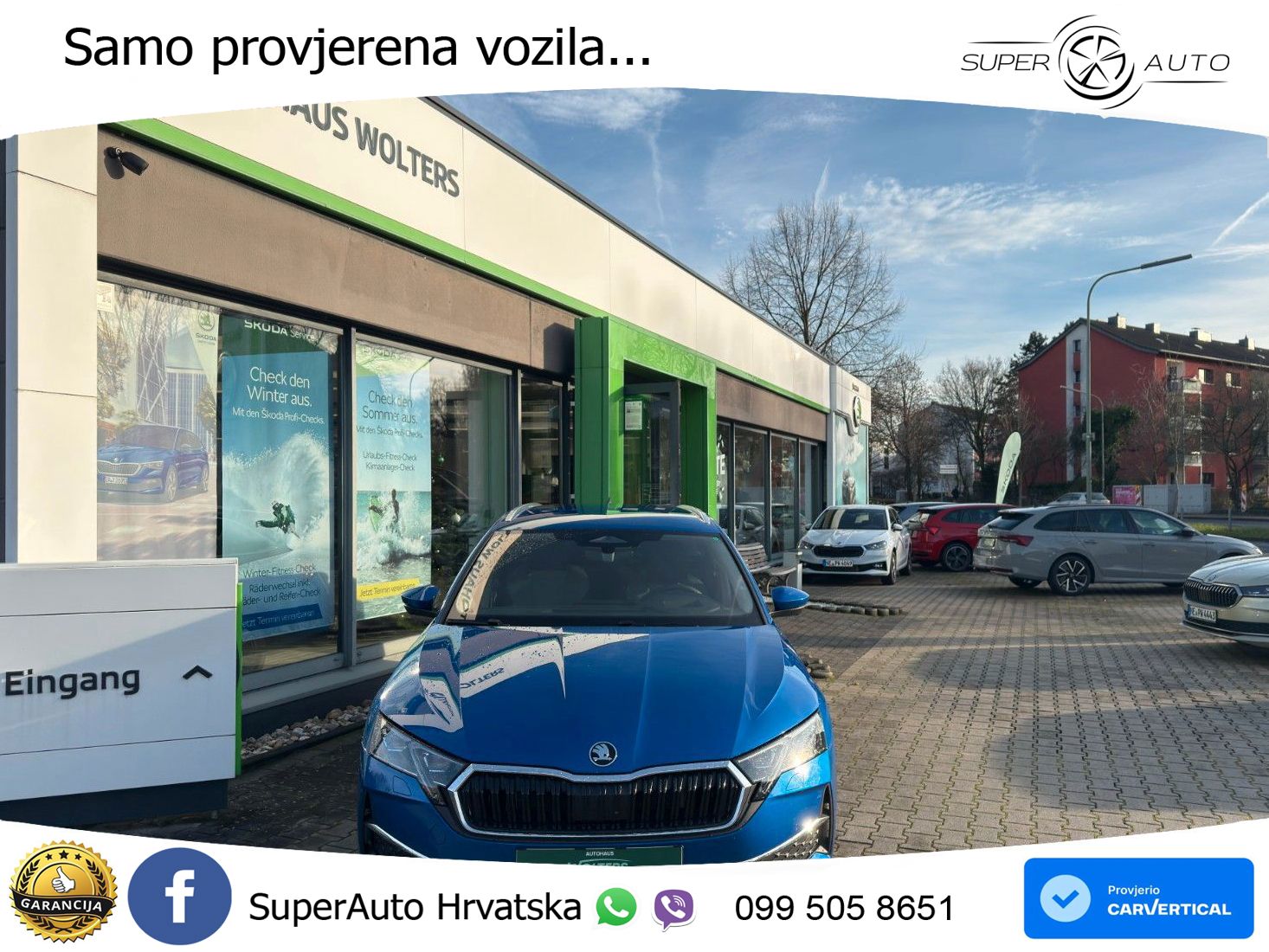 Škoda Octavia Combi 1.5 TSI (150 KS) DSG LED+GR SJED+ACC