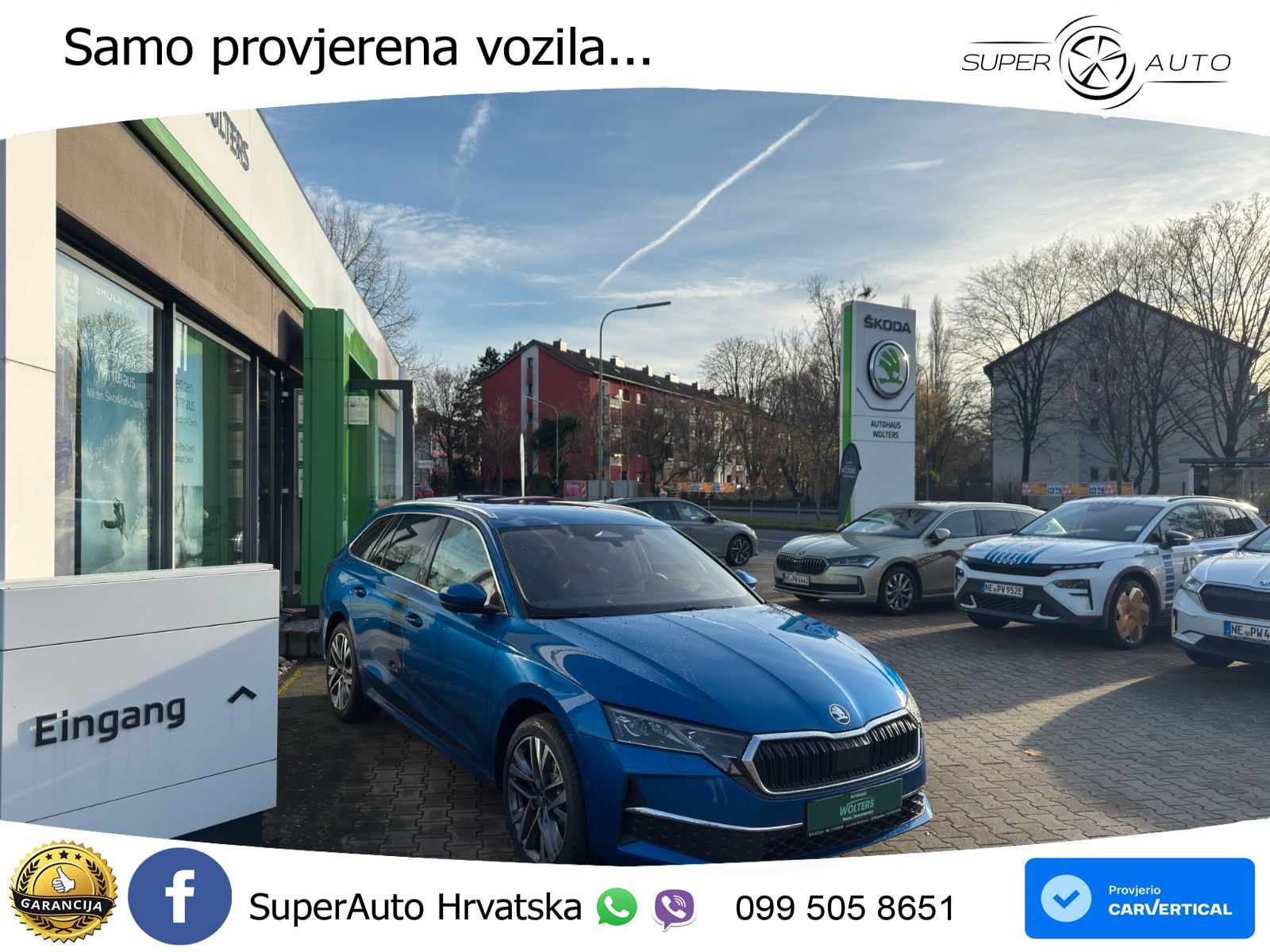 Škoda Octavia Combi 1.5 TSI (150 KS) DSG LED+GR SJED+ACC