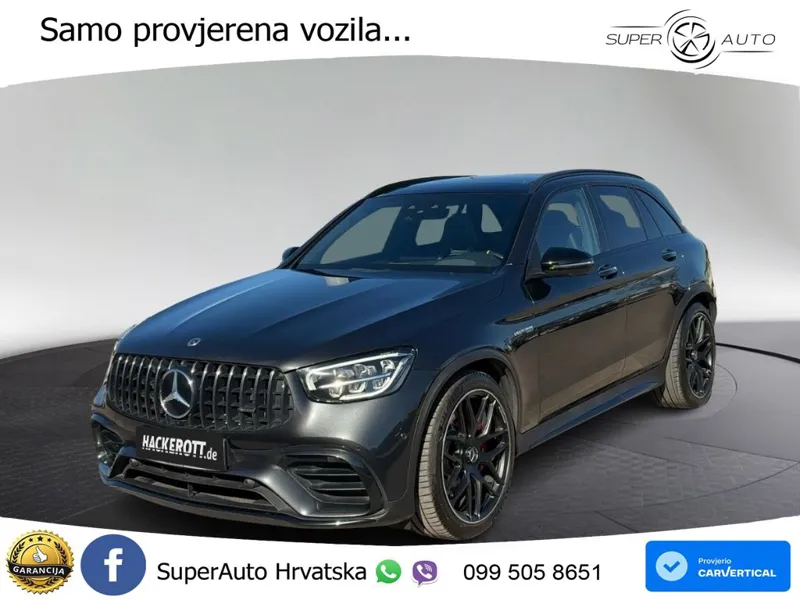 Mercedes AMG GLC 63 S V8 (510 KS) 4MATIC+ MCT ZRAČNI+ACC+GR SJED+KAM+PANO