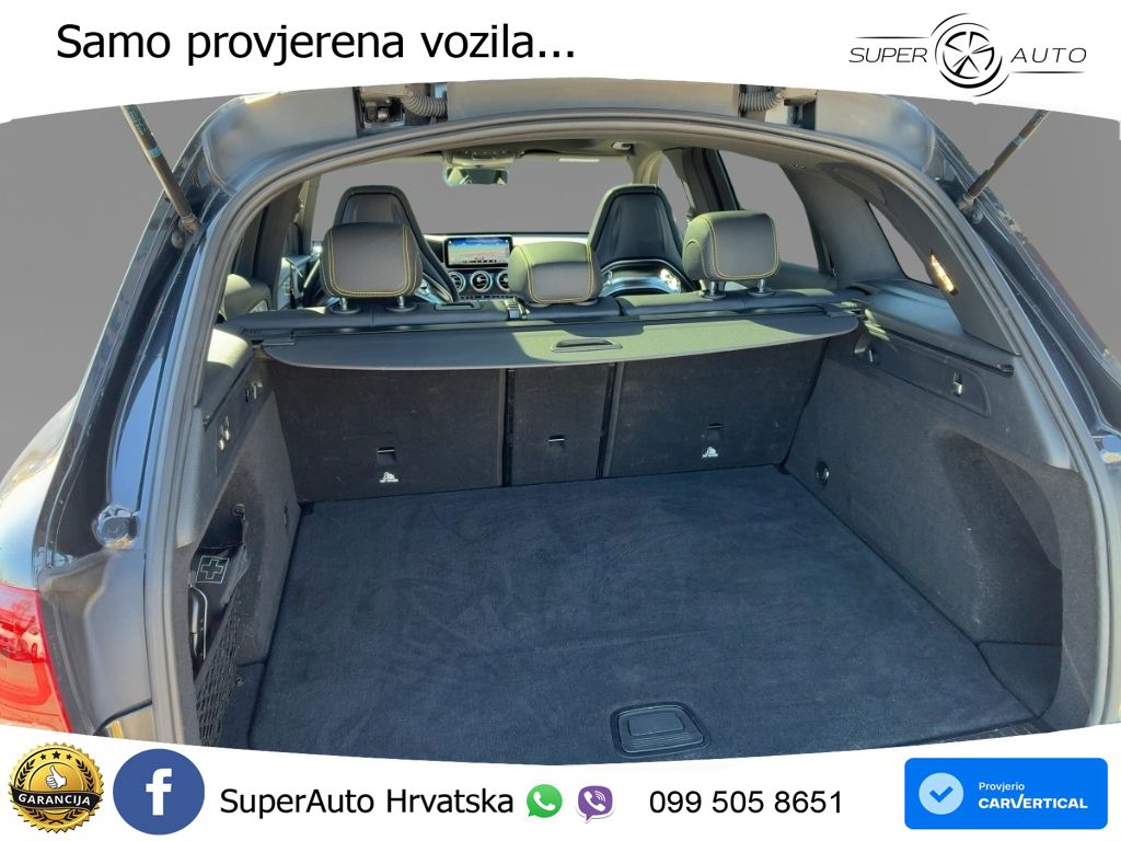 Mercedes AMG GLC 63 S V8 (510 KS) 4MATIC+ MCT ZRAČNI+ACC+GR SJED+KAM+PANO