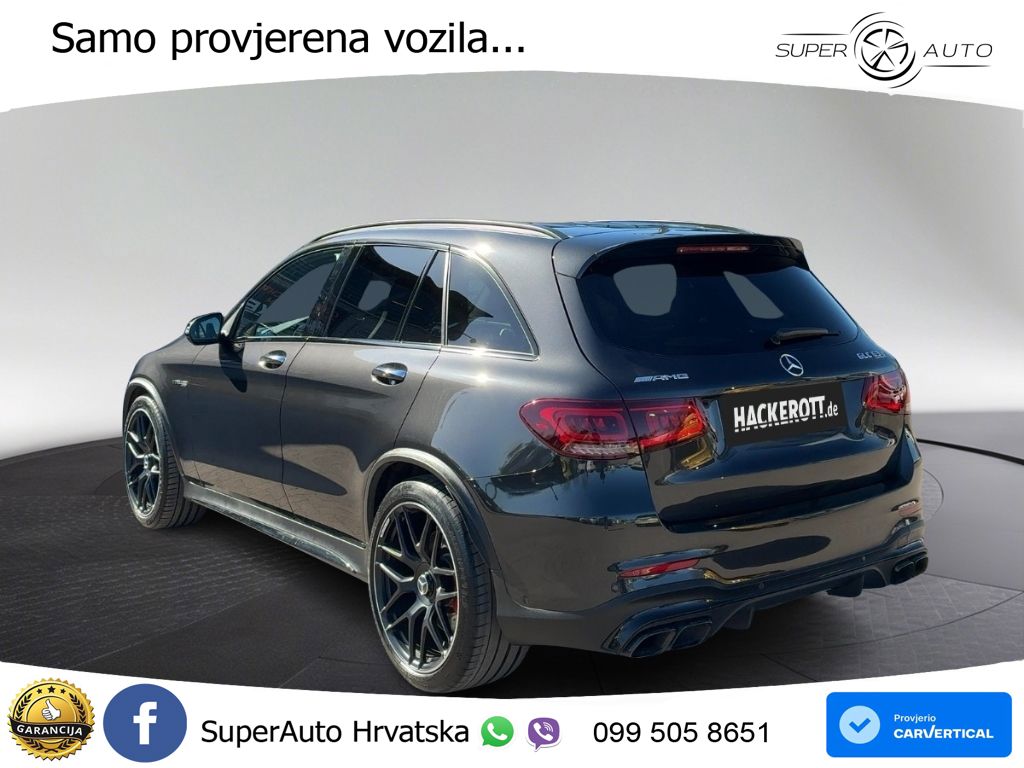 Mercedes AMG GLC 63 S V8 (510 KS) 4MATIC+ MCT ZRAČNI+ACC+GR SJED+KAM+PANO